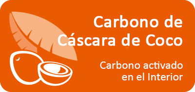 High quality coconut shell carbon is used in Bravo T100