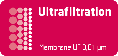 Ultrafiltration Hollowfiber Membrane is used in Bravo T100