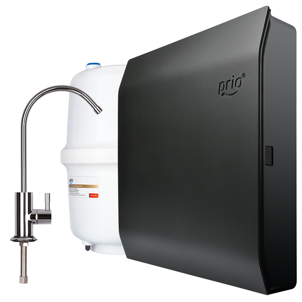 Systèmes de conception mince de filtration d'eau à osmose inverse avec un réservoir - Série Expert MO