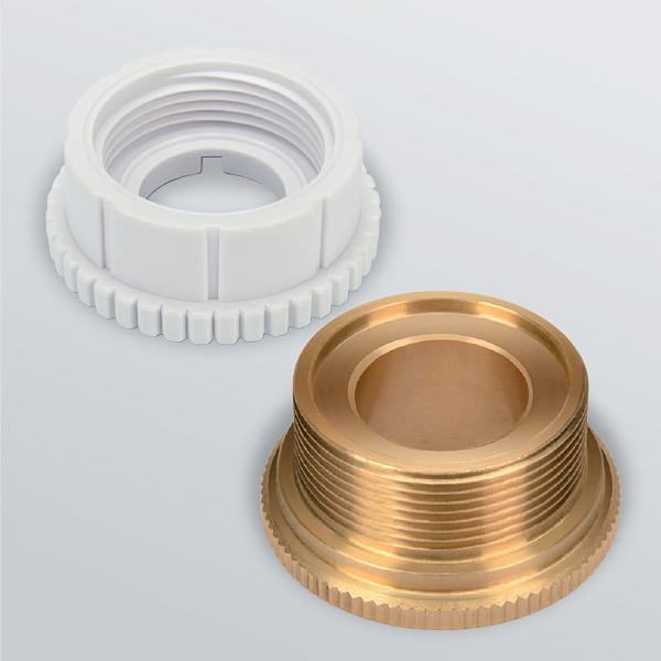 Universal adapters fit most faucets