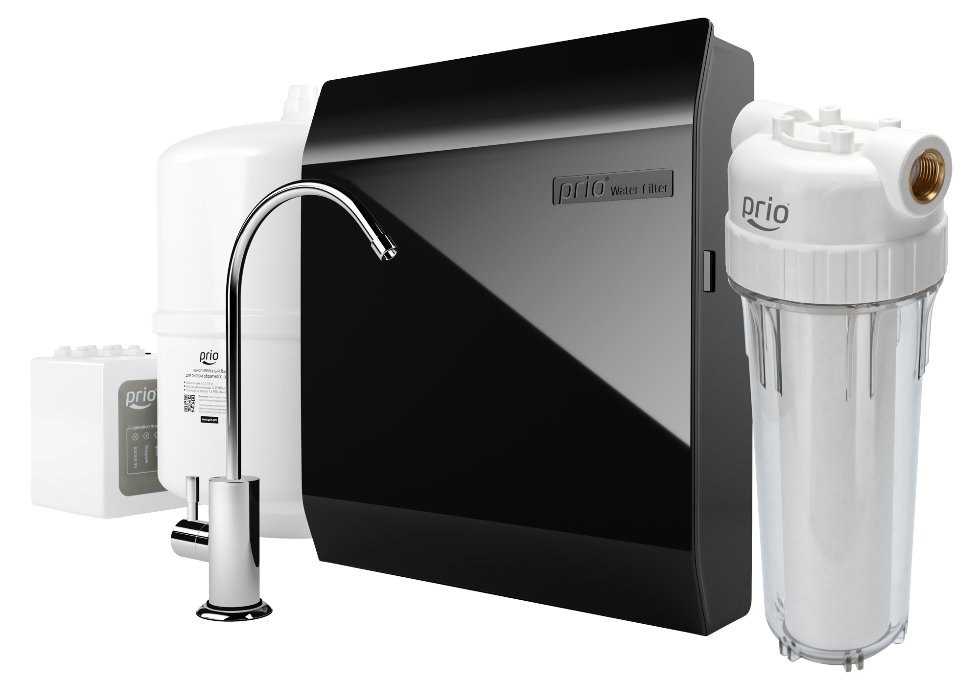 Sistema combinado de filtración de agua MO-SM09